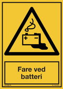 FARE VED BATTERI