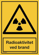 Radioaktivitet ved Brand