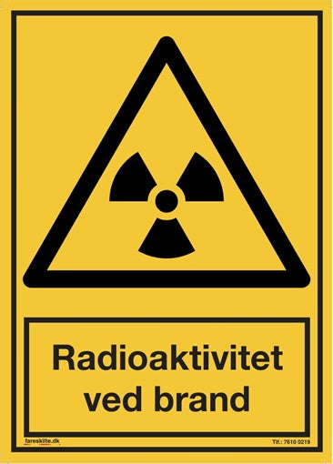 Radioaktivitet ved Brand