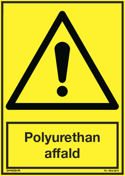 POLYURETHAN AFFALD