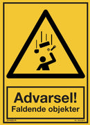 ADVARSEL! FALDENDE OBJEKTER