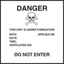 DANGER FUMIGATION