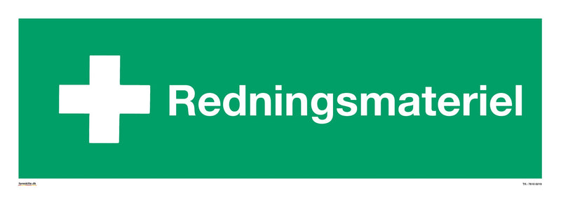 REDNINGSMATERIEL