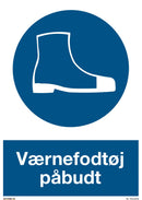 VÆRNEFODTØJ PÅBUDT