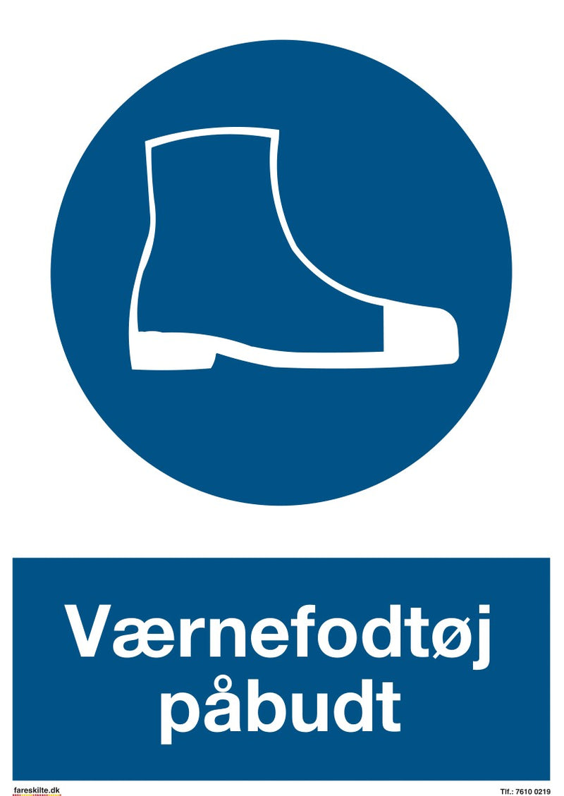 VÆRNEFODTØJ PÅBUDT