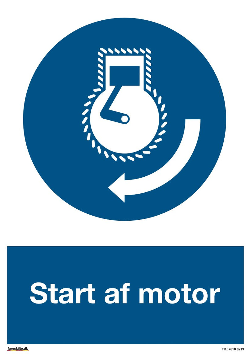 START AF MOTOR