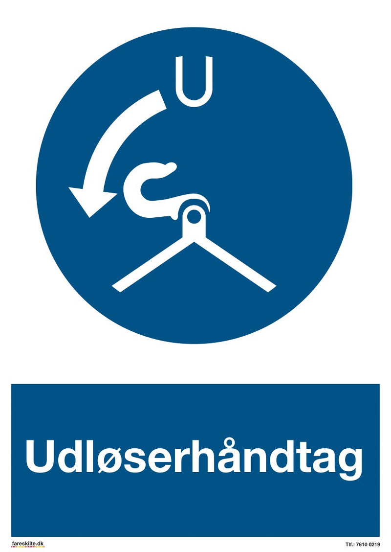 UDLØSERHÅNDTAG