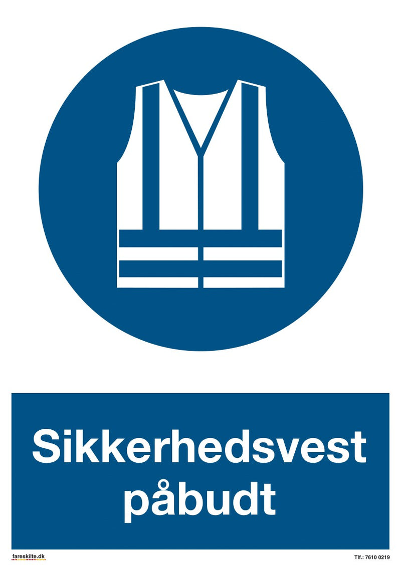 SIKKERHEDSVESTPÅBUDT