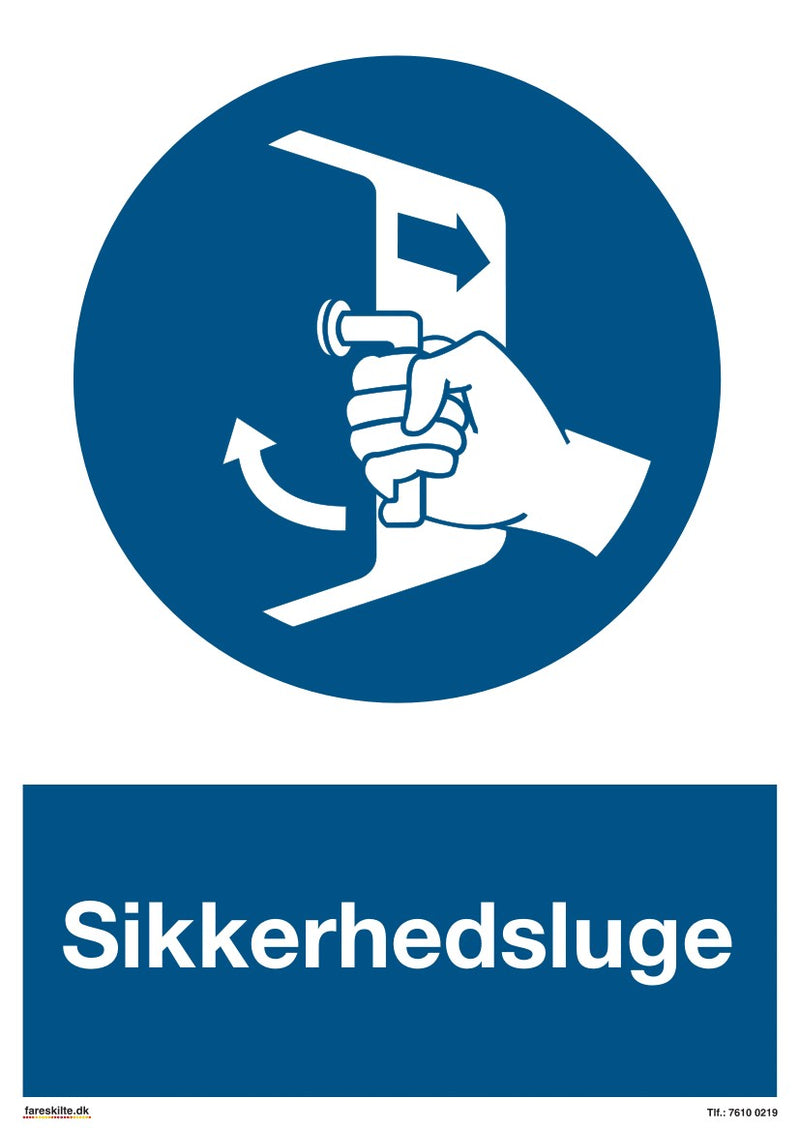 SIKKERHEDSLUGE