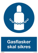GASFLASKER SKAL SIKRES