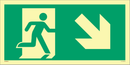 NØDUDGANG NED HØJRE Efterlysende