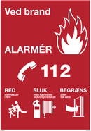 VED BRAND ALARMÉR 112