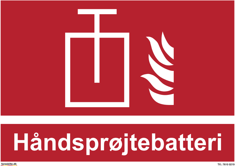 HÅNDSPRØJTEBATTERI