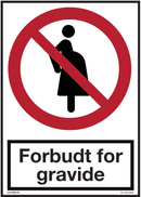 FORBUDT FOR GRAVIDE