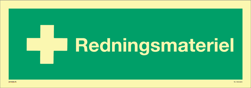 REDNINGSMATERIEL Efterlysende