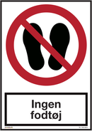 INGEN FODTØJ