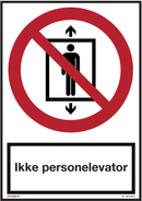 IKKE PERSONELEVATOR